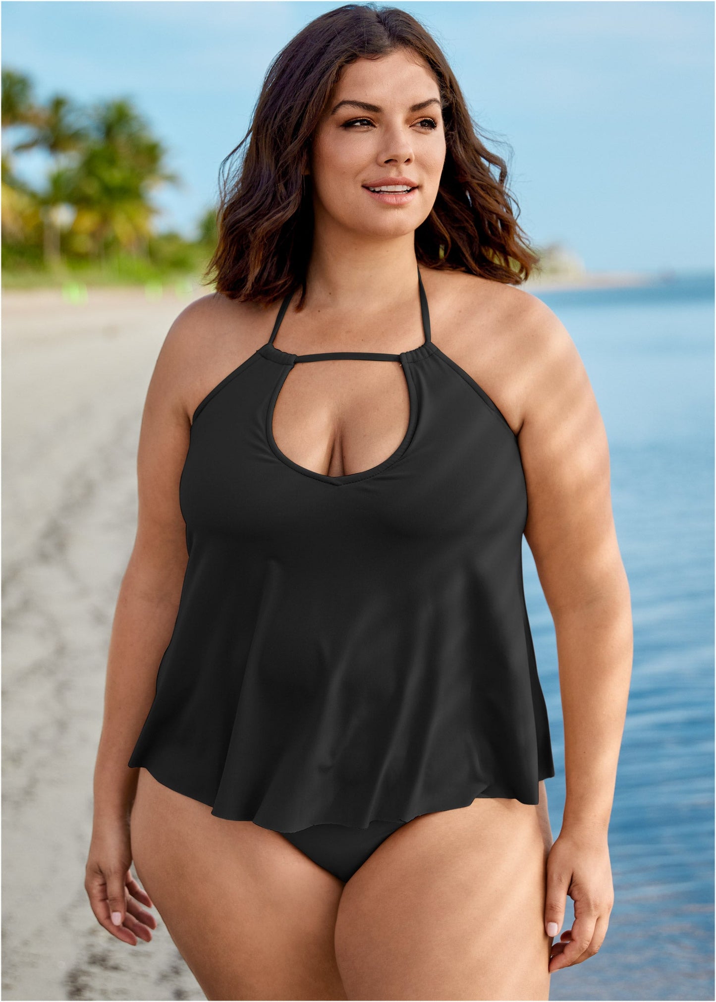 Mykonos Tankini - Black Beauty
