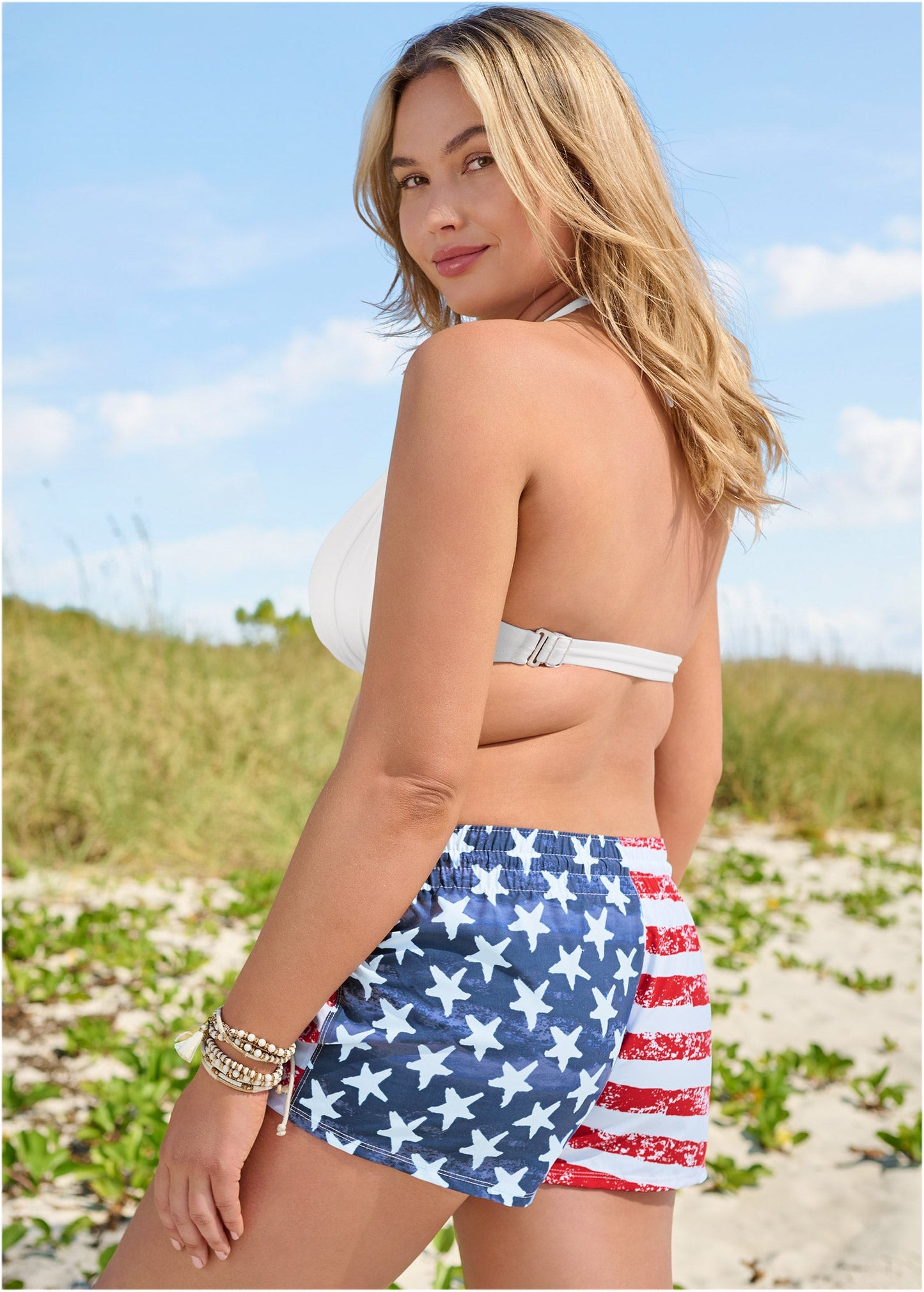 Mid-Rise Board Short - American Beauty